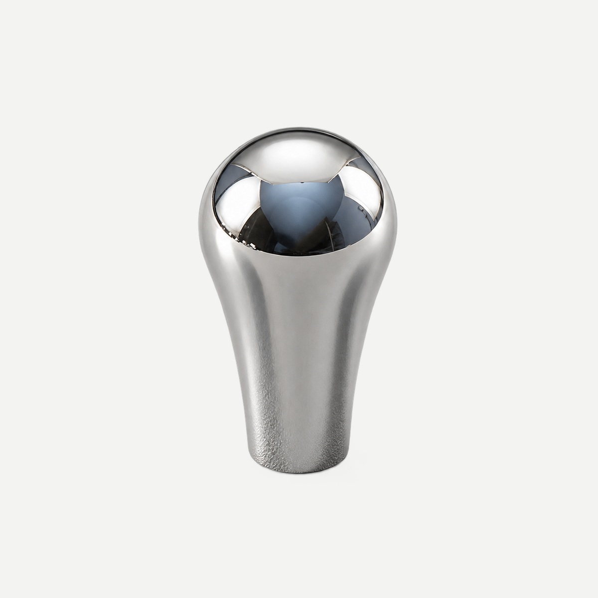 Chrome brass water drop cabinet knob17x30mm - single upright product