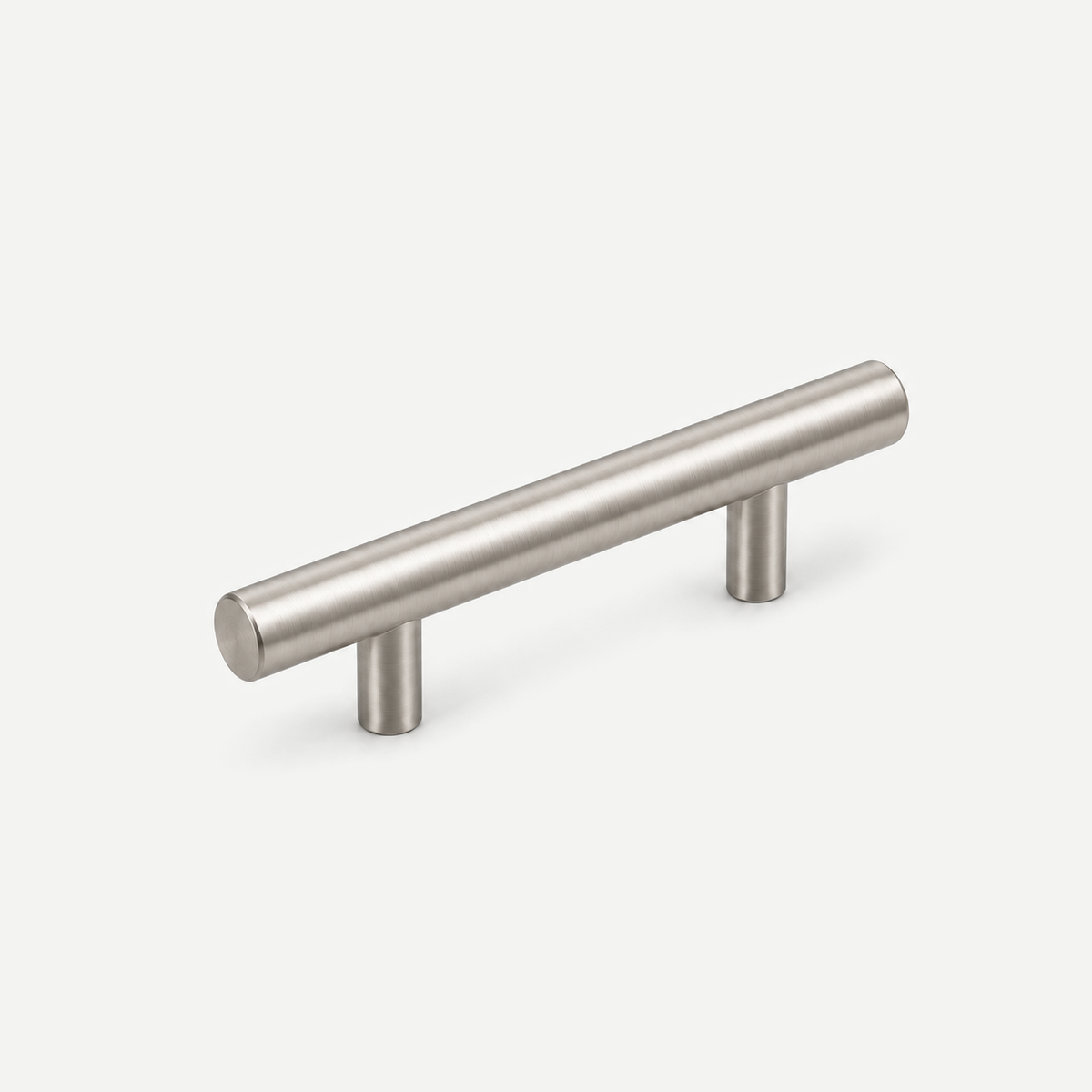 Satin Nickel stainless steel cabinet pull - 150mm overall, 96mm hole centres