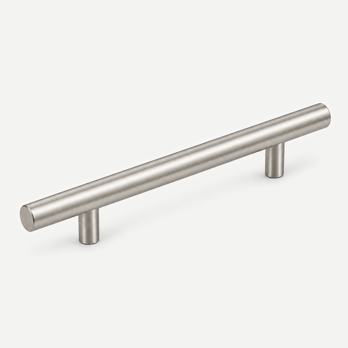 Satin Nickel stainless steel cabinet pull - 250mm overall, 160mm hole centres