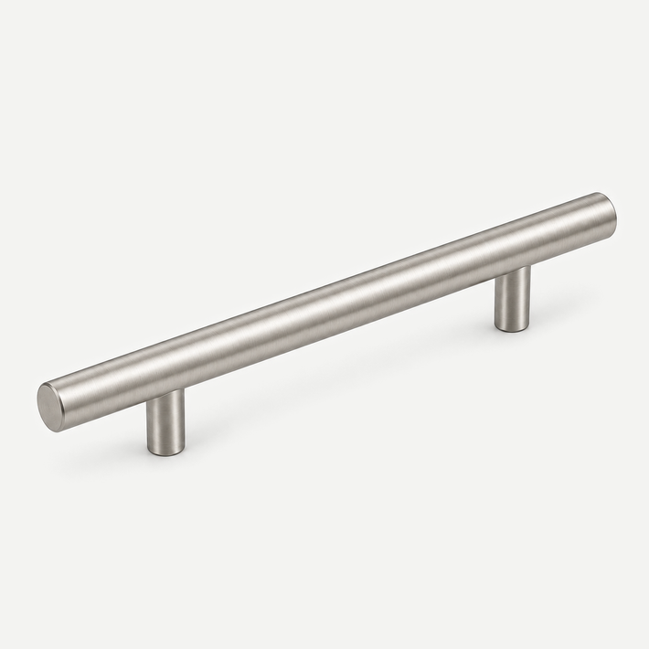 Satin Nickel stainless steel cabinet pull - 250mm overall, 160mm hole centres