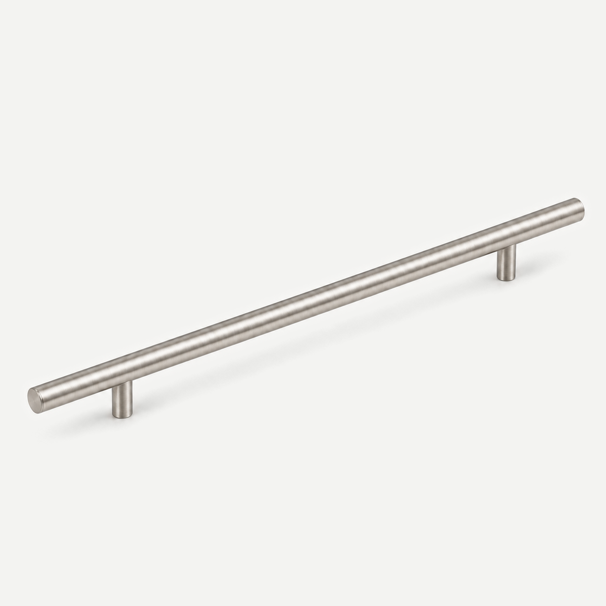 Satin Nickel stainless steel cabinet pull - 500mm overall, 320mm hole centres