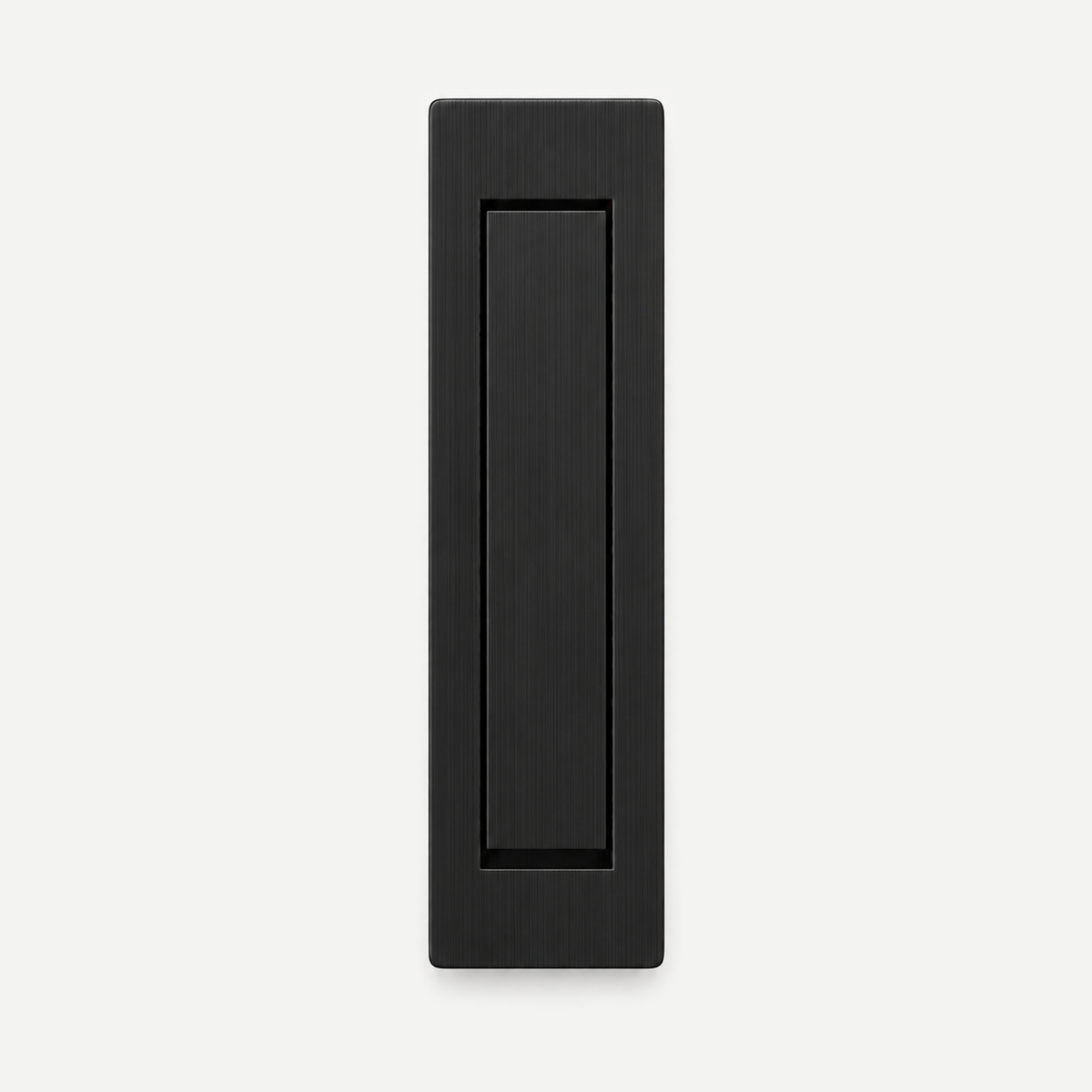 Rotating concealed flush pull80mm - Black closed single product