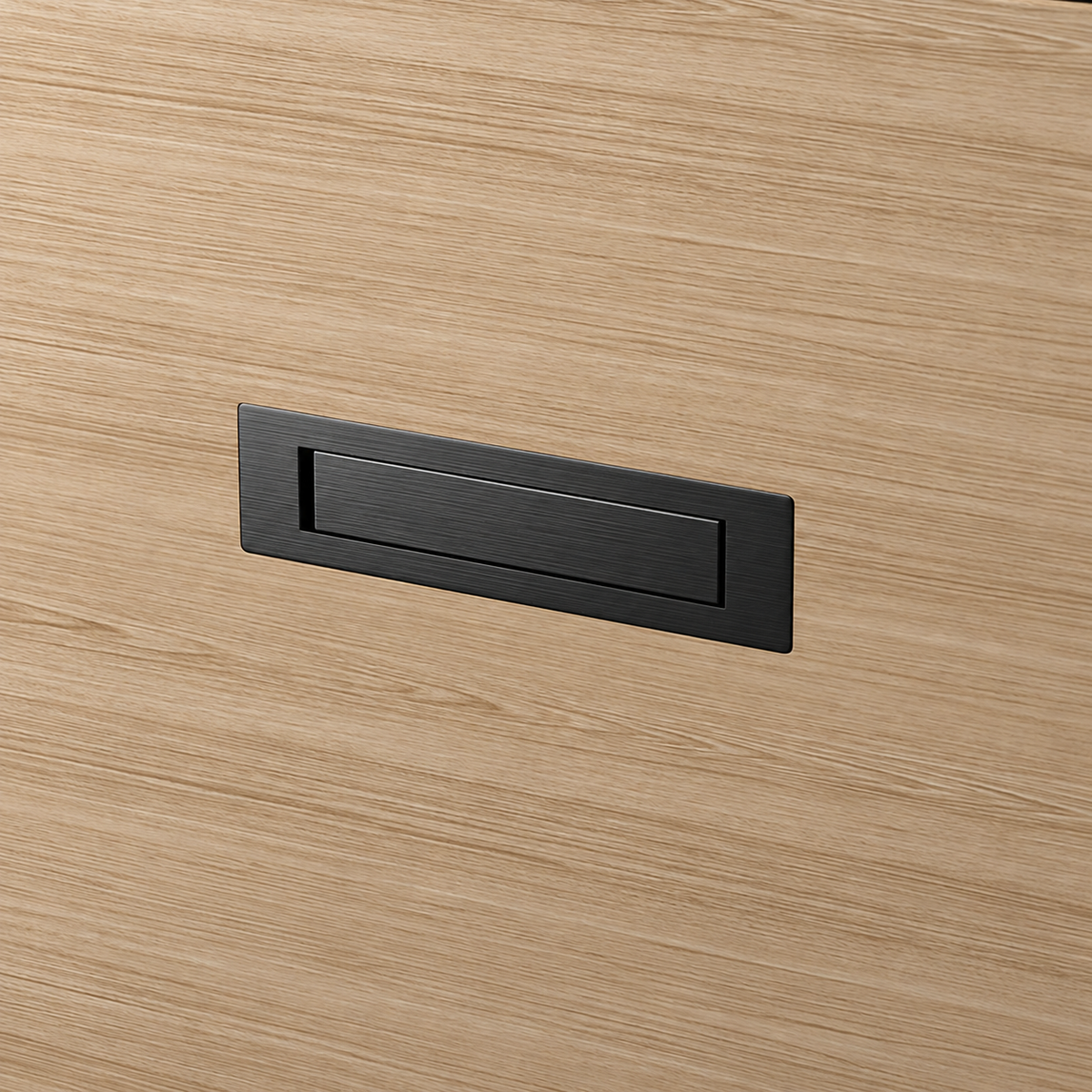 304 Stainless Steel Interior Sliding Flush Handle 80mm - view 12