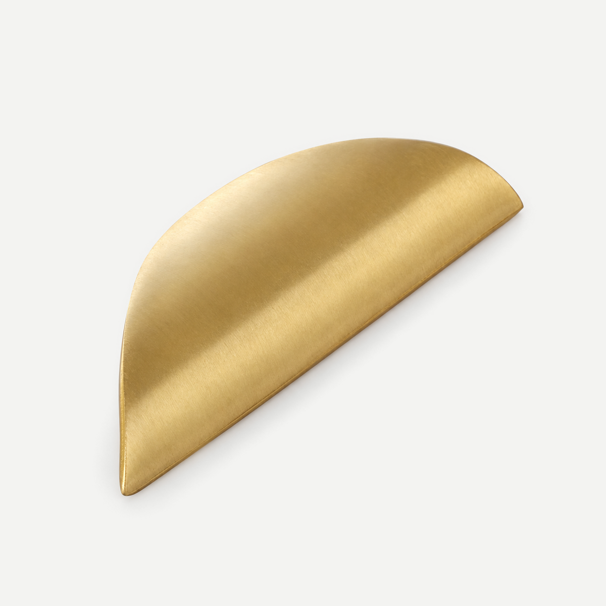 Brushed Pure Copper Cabinet Cup Pull — product image 2