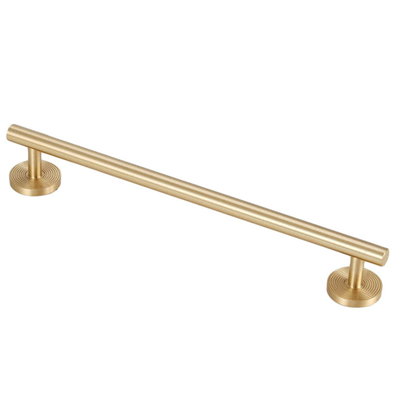 Brushed Brass Solid Brass Cupboard & Cabinet Door Pull Handle 96–224mm