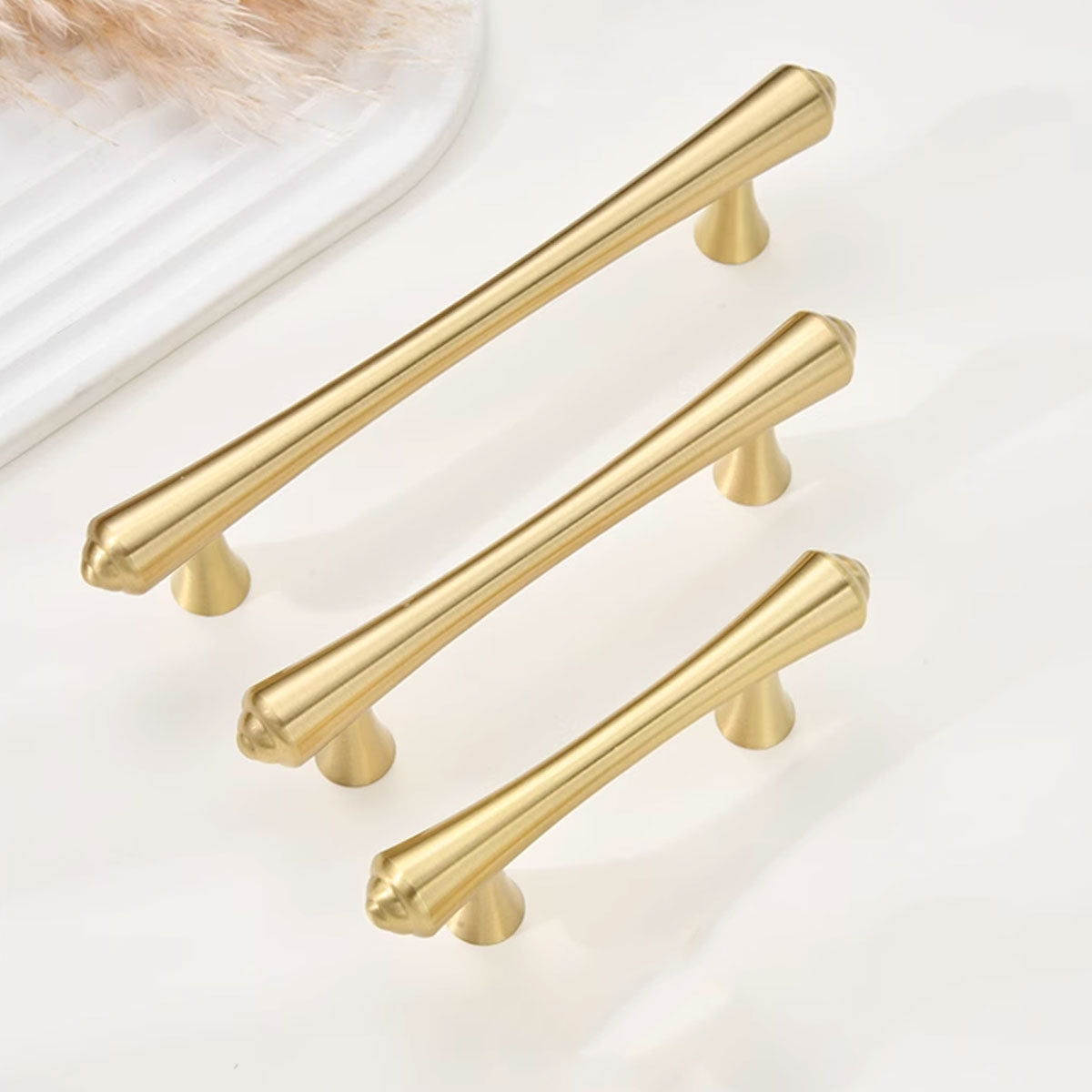 Gold Brass Cupboard & Cabinet Door Pull Handle