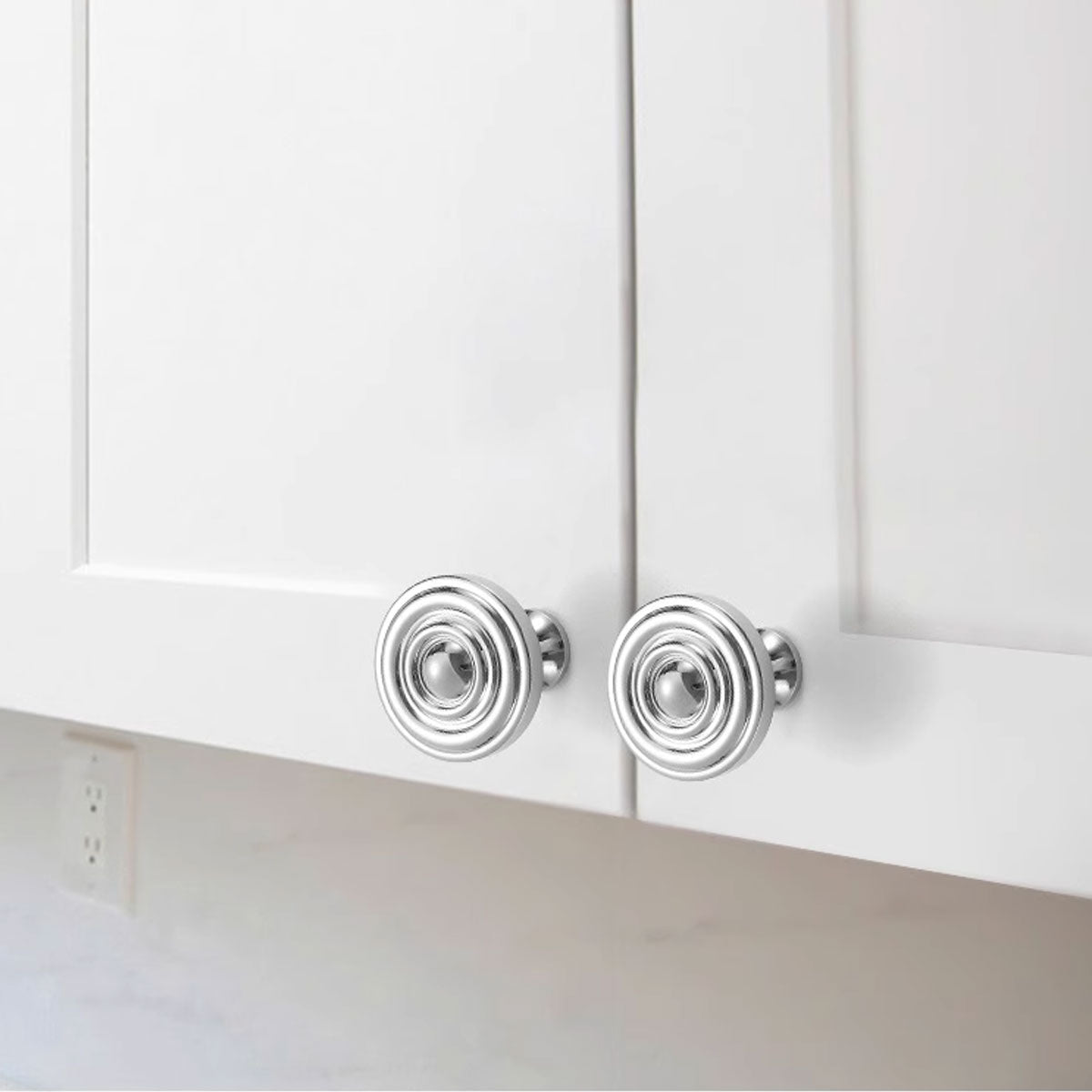 Silver Copper Cabinet Handle with Polished Finish 96–256mm