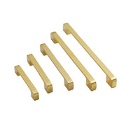 Electroplated Brass Cupboard & Cabinet Door Pull Handle 64–192mm