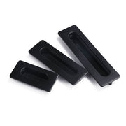Matte Black Zinc Alloy Interior Sliding Handle
