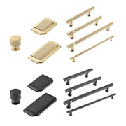 Zinc Alloy Cupboard & Cabinet Door Pull Handle 2 Colors