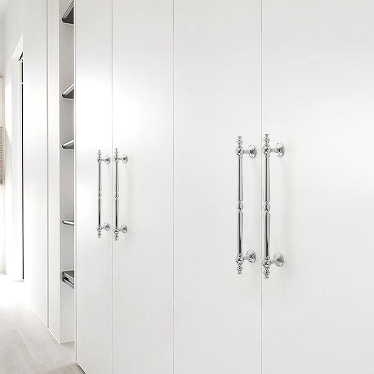 All-Copper Wardrobe Handle with 96/128mm Spacing