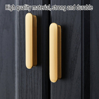 Metal Alloy Cabinet Handle with Brushed Finish