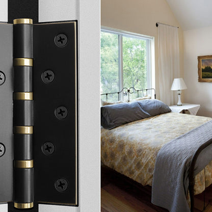 Flat 4 Inch Silent Bearing Stainless Steel Door Hinge