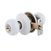 Metallic Ceramic Finish Stainless Steel Door Knob Lock Set
