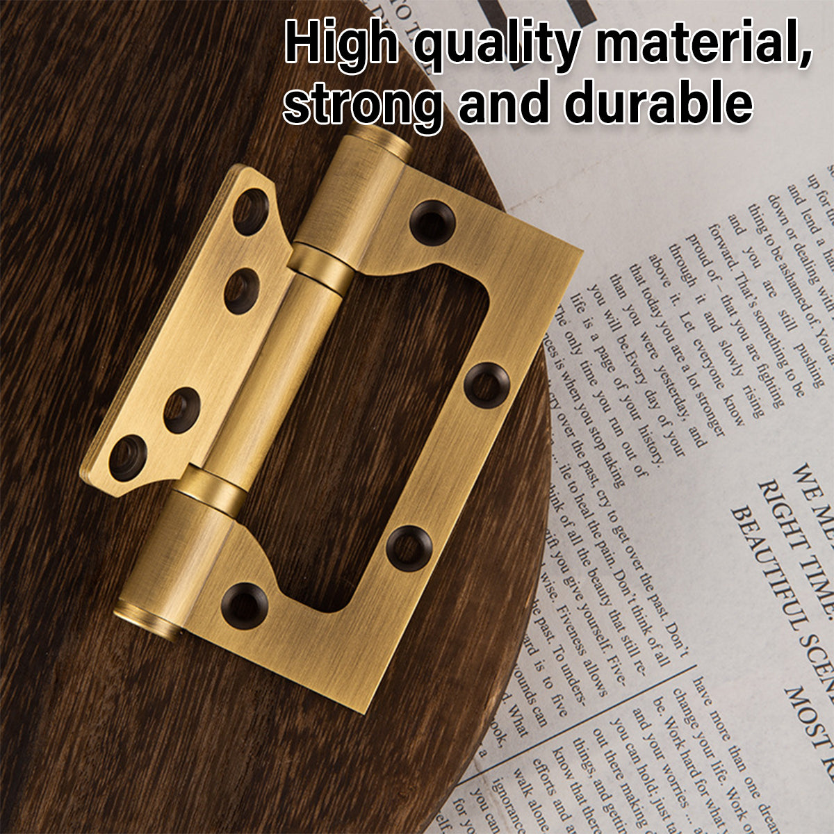 Copper Concealed Bearing Hinge with 3.5mm Thickened Blade