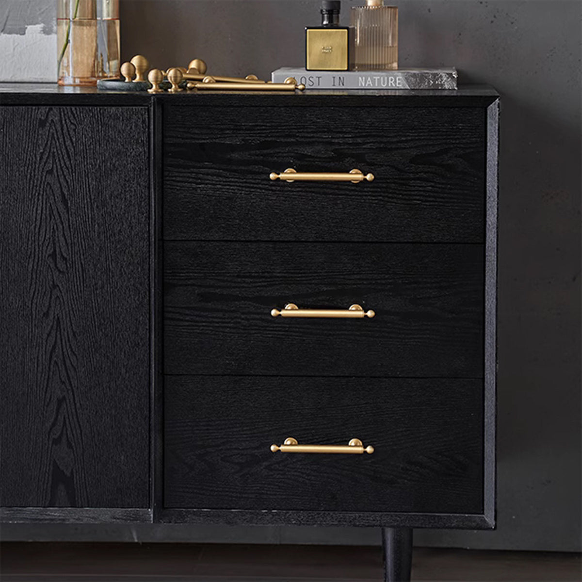 Copper Cabinet Handles for Wardrobes and Drawers