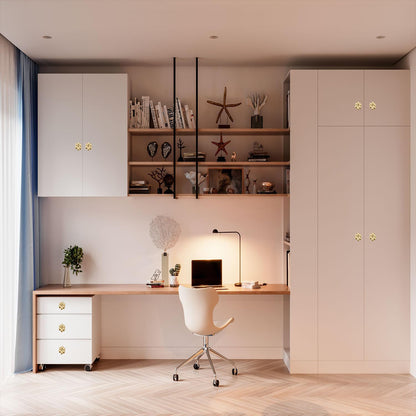 Oval Vintage Drawer Pull with Electroplated Finish