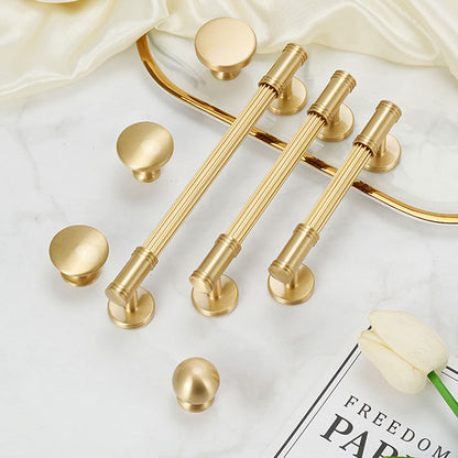 Solid Brass Cabinet Handle with 5 Hole Distances