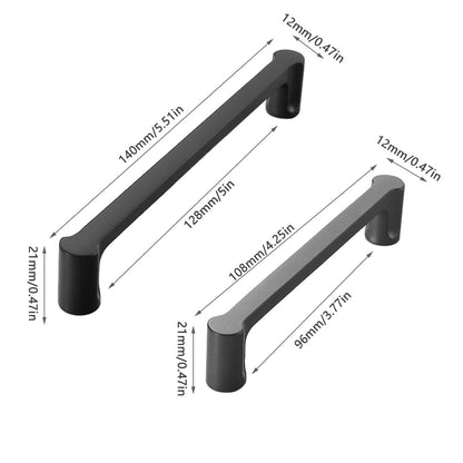 Modern Cabinet Handle Long Pull 96mm and 128mm