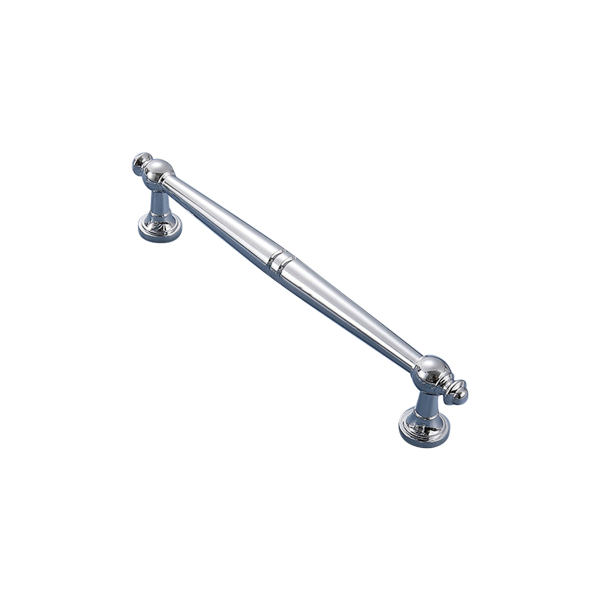 Polished Silver Solid Brass Cabinet Door Pull Handle & Knob 28-224mm