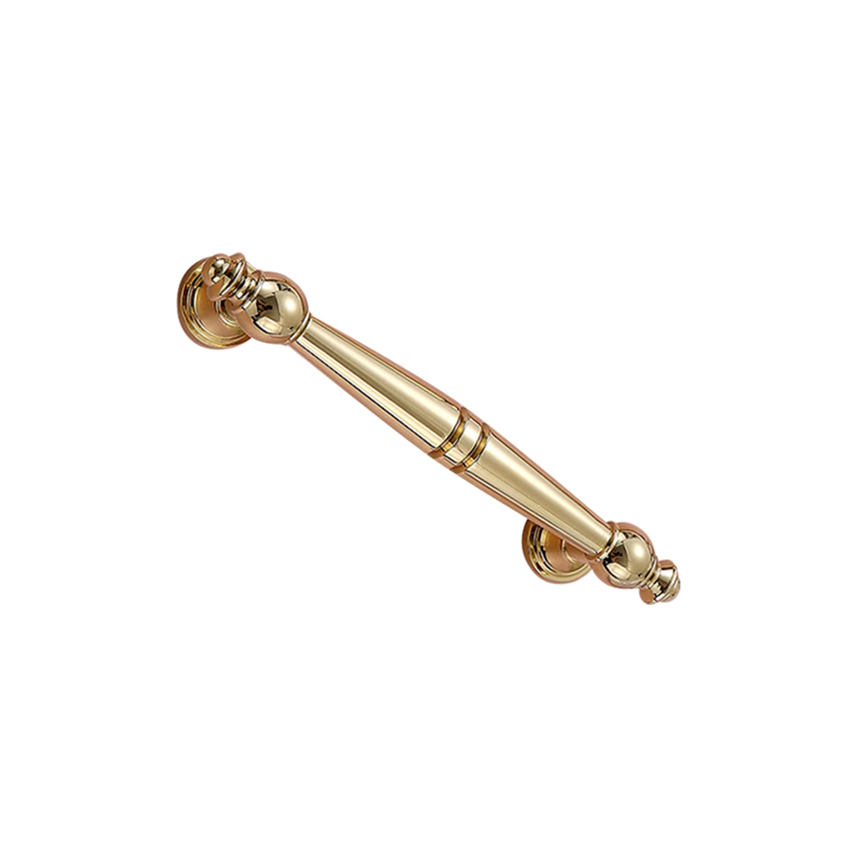 Solid Brass Wardrobe Handles with Plated Finish