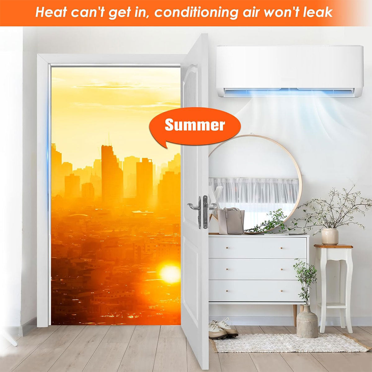 White Self-Adhesive EPDM Foam Door Window Sealing Strip