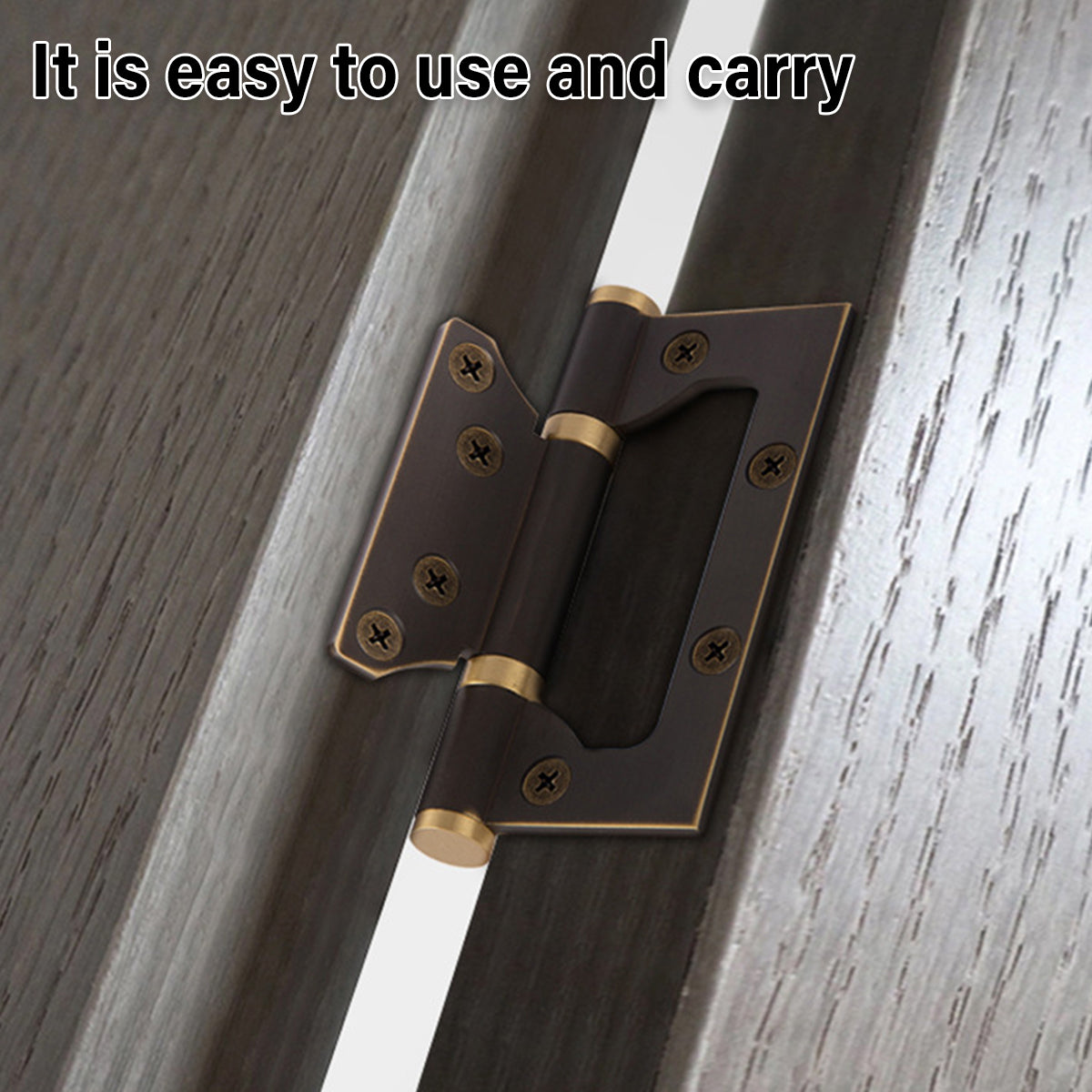 Brass Flush Door Hinges 3.5mm Thick - view 17