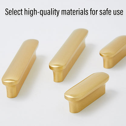 Metal Alloy Cabinet Handle with Brushed Finish