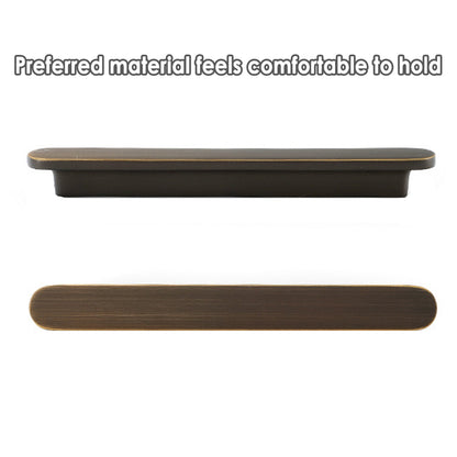 Oval Vintage Drawer Pull with Electroplated Finish