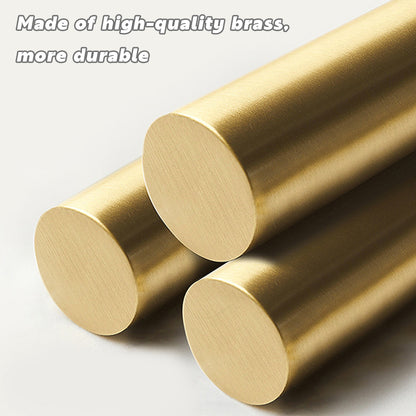 French Bow Brass Cabinet Handle with Two Colour Options