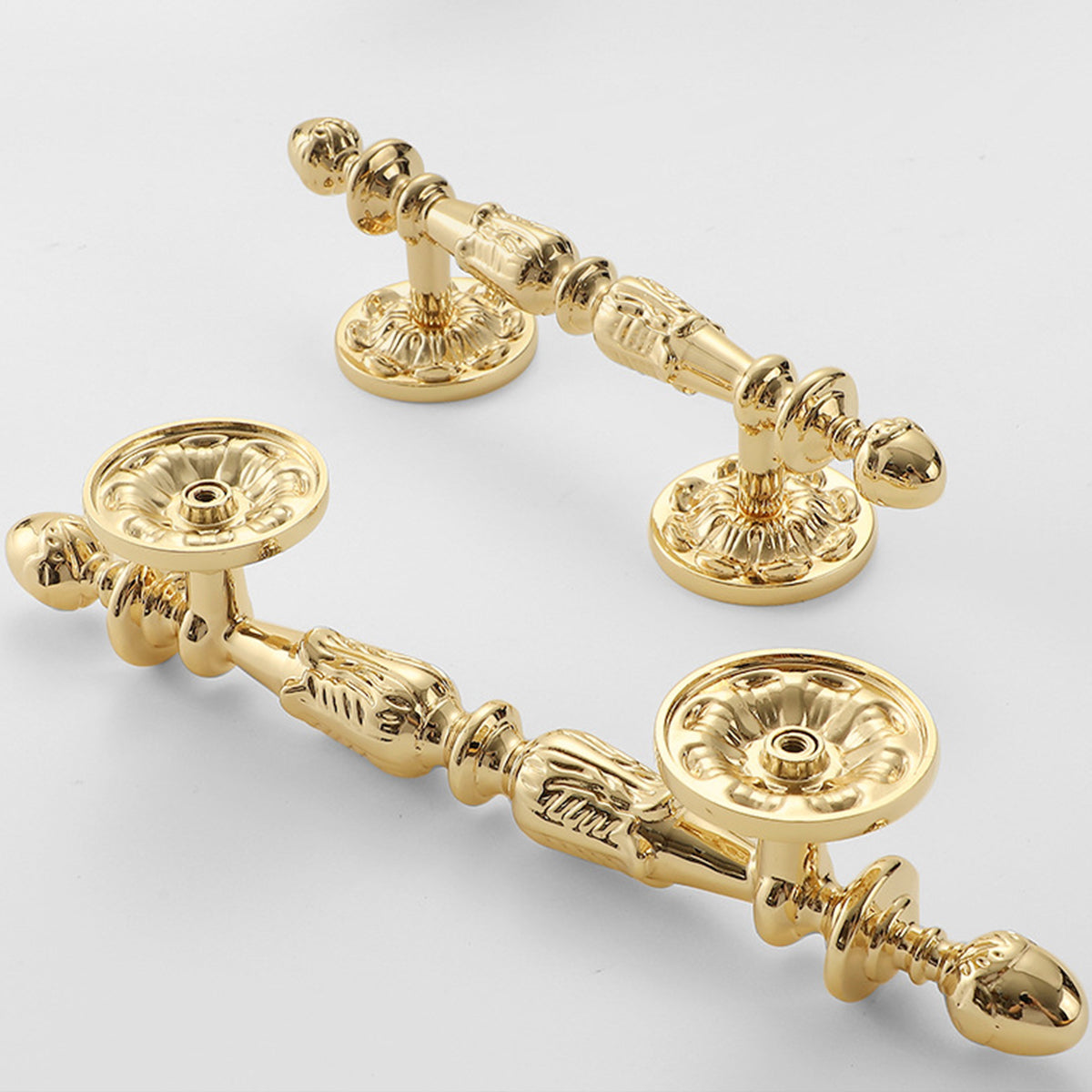 French Vintage Cabinet Handle with Long Pull