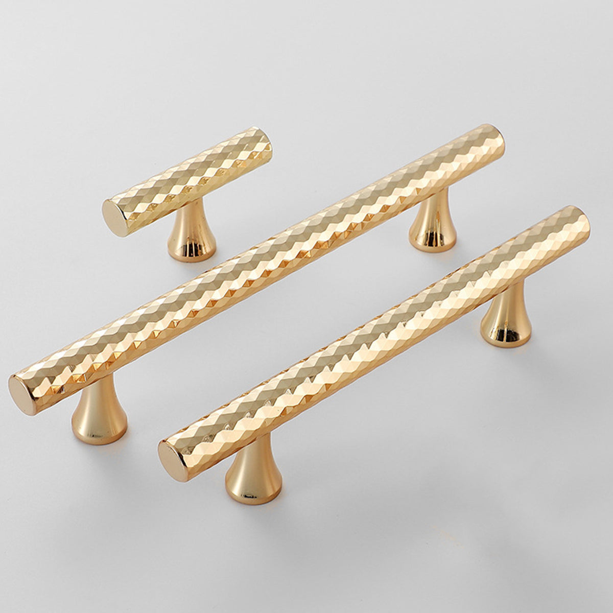 Gold Brass Cupboard & Cabinet Door Pull Handle 56mm 96mm 128mm