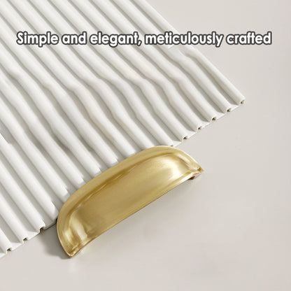 Vintage Metal Alloy Drawer Handle with Single-Hole Design