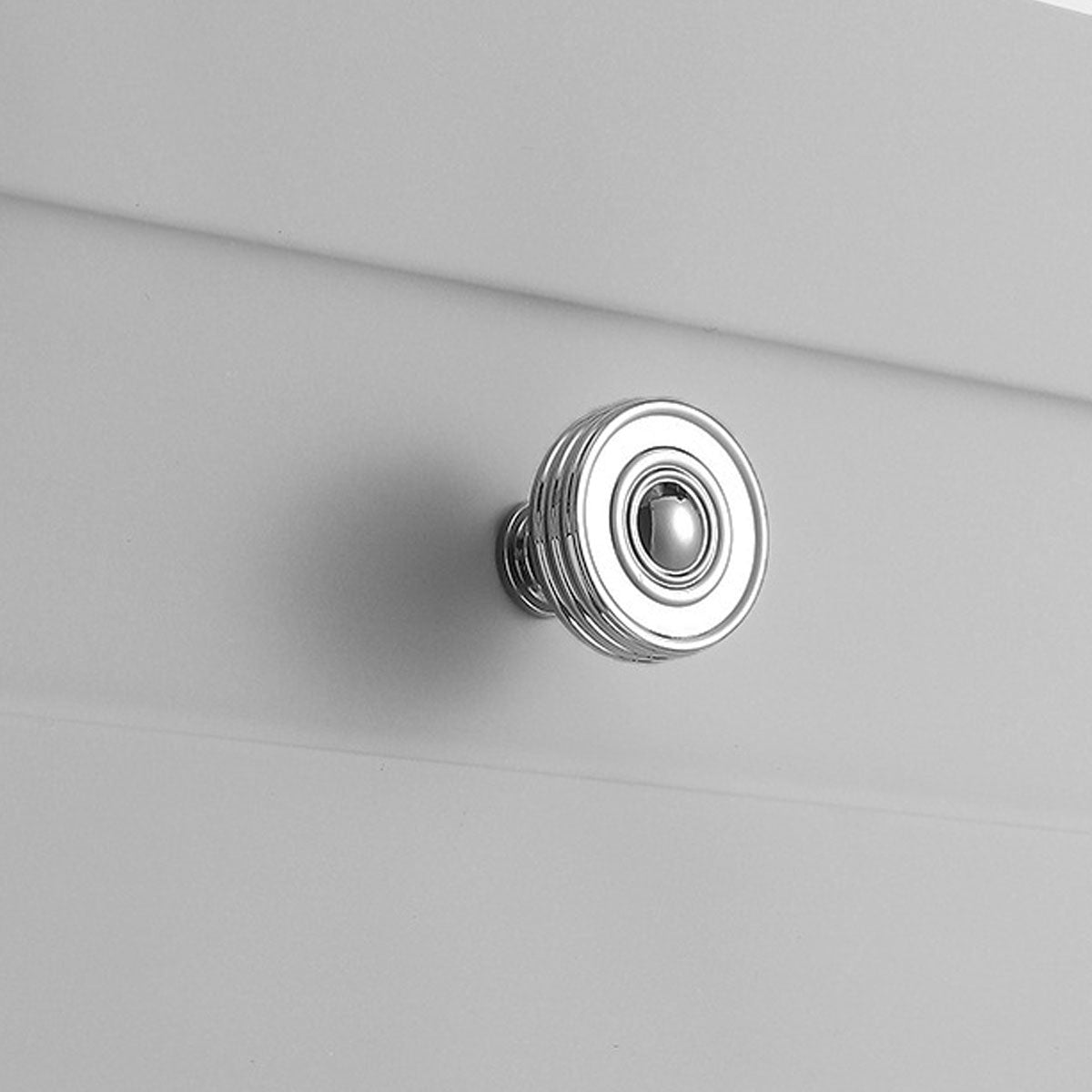 Bright Silver Brass Cupboard & Cabinet Door Pull & Knob Handle 96-256mm