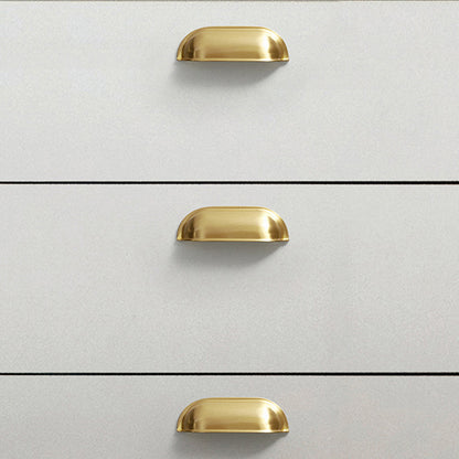 Vintage Metal Alloy Drawer Handle with Single-Hole Design