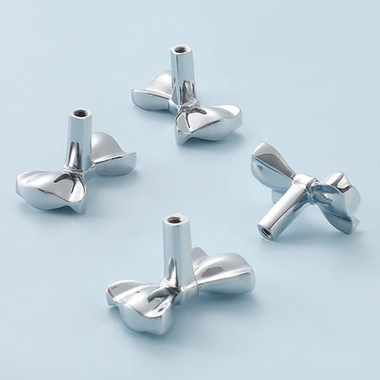 French Bow Brass Cabinet Handle with Two Colour Options