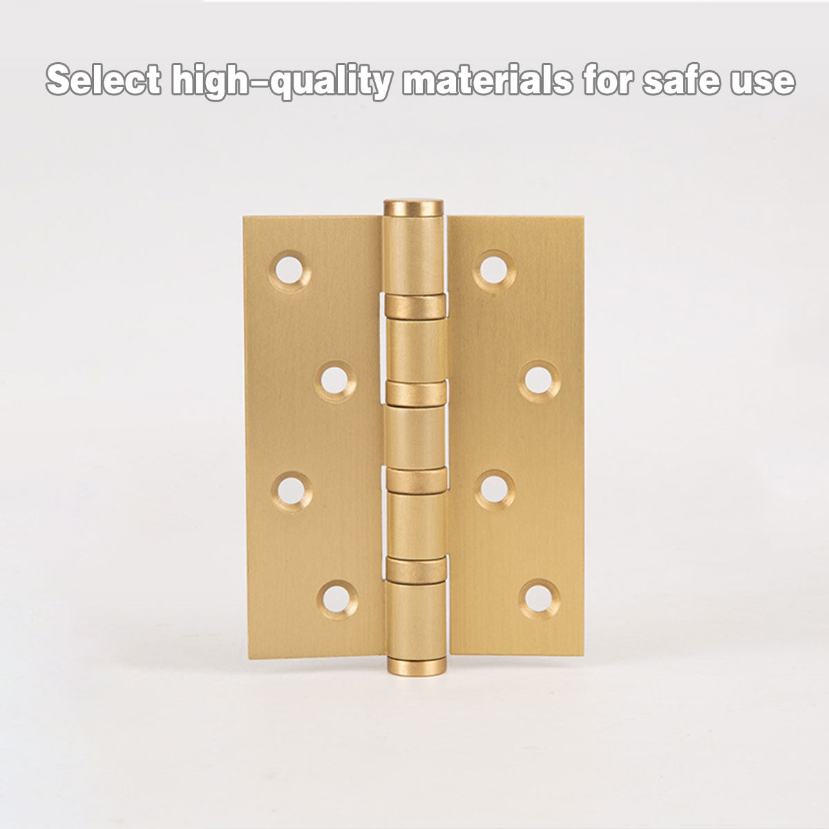 Flat 4 Inch Silent Bearing Stainless Steel Door Hinge