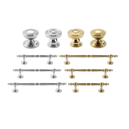 All-Copper Wardrobe Handle with 96/128mm Spacing