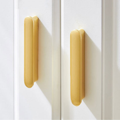 Metal Alloy Cabinet Handle with Brushed Finish