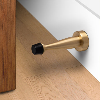 Door Stopper with Rubber Bumper Screw Mount