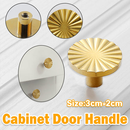 Sunflower Cabinet Handle Single Hole Metal Alloy Drawer Pull