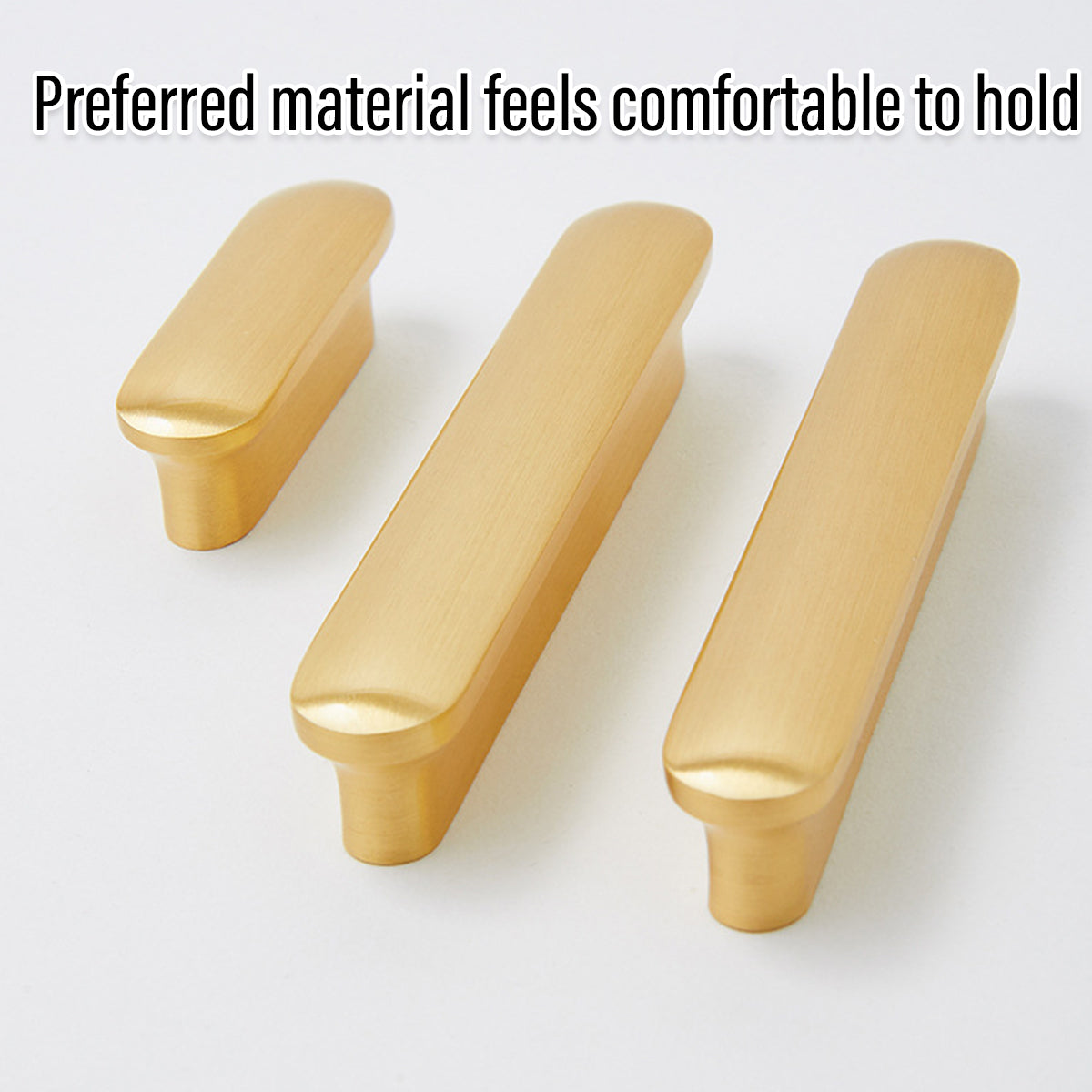 Metal Alloy Cabinet Handle with Brushed Finish