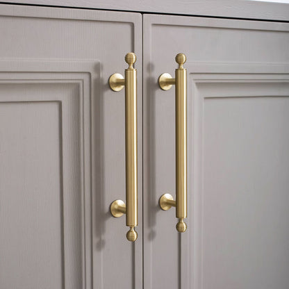 Copper Cabinet Handles for Wardrobes and Drawers
