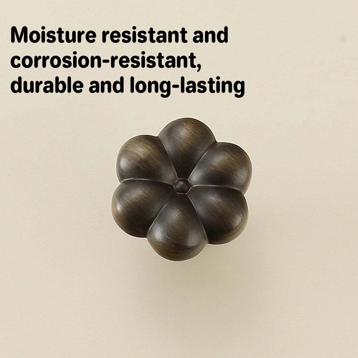 Oval Vintage Drawer Pull with Electroplated Finish