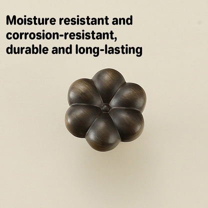 Oval Vintage Drawer Pull with Electroplated Finish