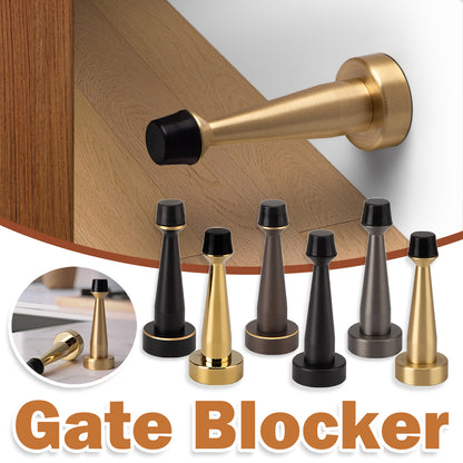 Door Stopper with Rubber Bumper Screw Mount