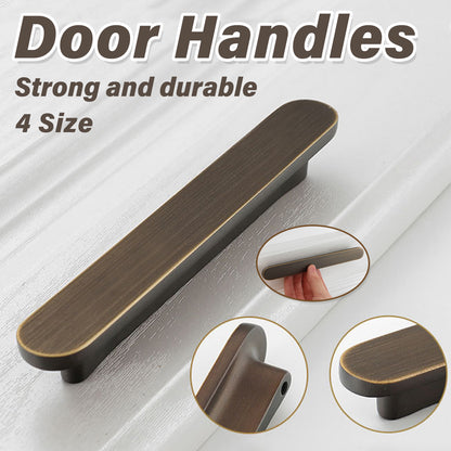 Oval Vintage Drawer Pull with Electroplated Finish