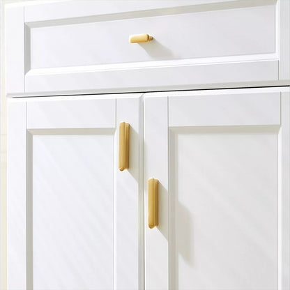 Metal Alloy Cabinet Handle with Brushed Finish