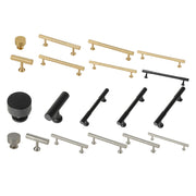 Vertical Cupboard & Cabinet Door Pull & Konb Handle 3 Color Options