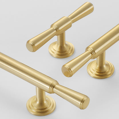 American Style Cabinet Handle in Black or Gold